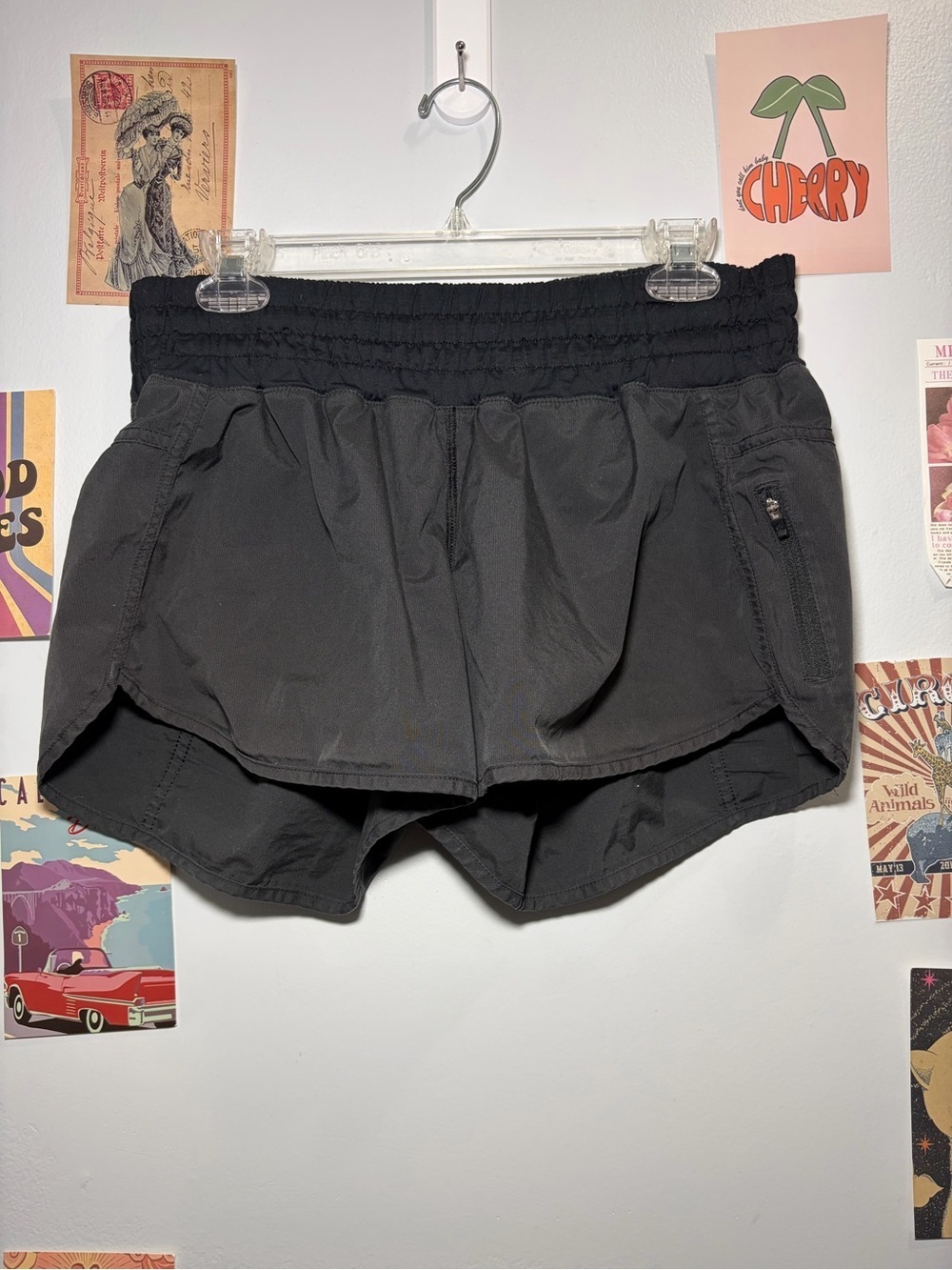 lululemon athletica Black Layered Athletic Shorts